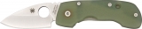 Spyderco Leafstorm SC128GP FramelockG10 Titanium