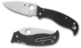 Spyderco SC140GP Superleaf Black G10 Handle 3 7/16
