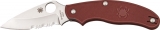 Spyderco Spyderco UK Pen Knife Maroon. - SC94PSMR