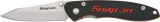 Snap-On EDC-300 Linerlock G10 Black Handle 440 Blade