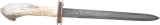 Silver Silver Stag Roman Short Sword. - SV16