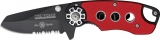 Tac Force Tac Force A/O Linerlock - Fire - TF549RD