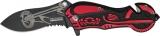 Tac Force Misc Chopper Rescue Linerlock. - TF659R