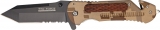 Tac Force Tac Force Rescue Linerlock. - TF667TDM