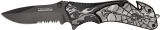 Tac Force Tac Force Flaming Skull A/O - TF695BK