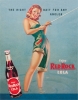 Tin Signs Red Rock Girl Fishing - TSN0288