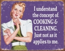 Tin Signs Cooking & Cleaning - TSN1426