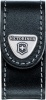Victorinox Small Belt Pouch Black Leather Velcro