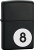 Zippo 8 Ball Mate Black Windproof Lighter 24331