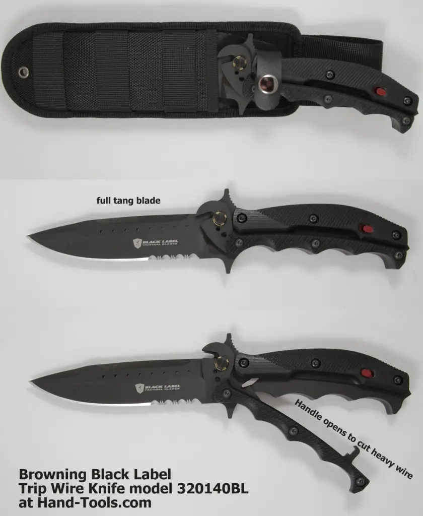 Browning Black Label Trip Wire Knife 320140BL