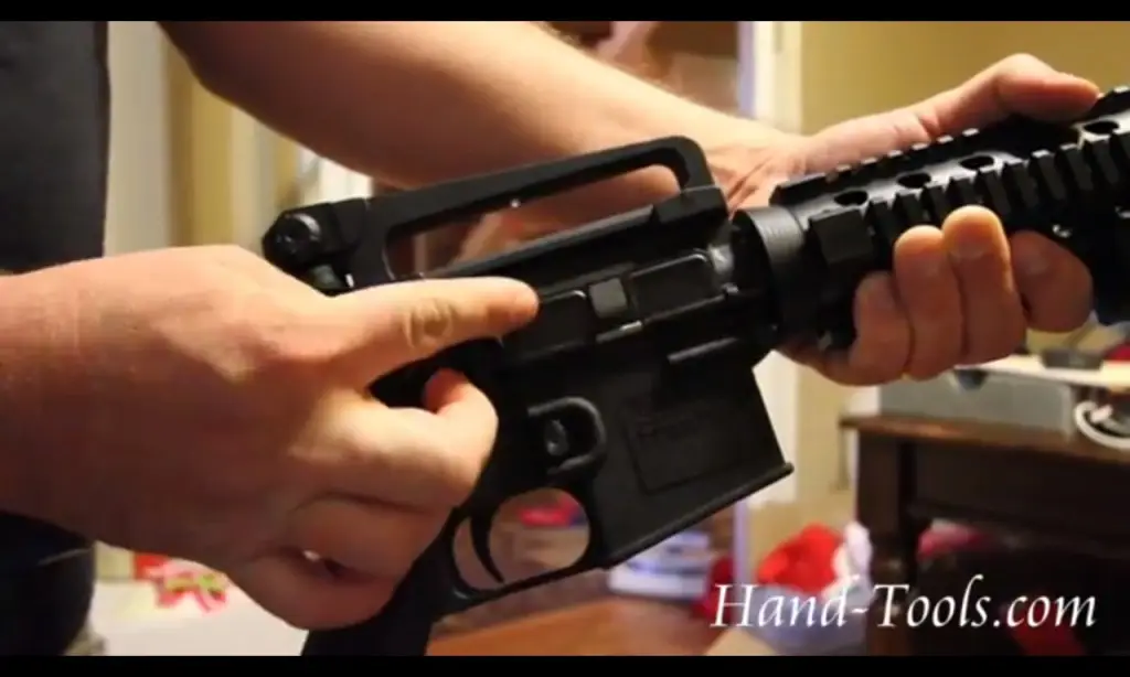 AR-15 port cover inside versus outside