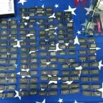 Laser engraved AR-15 Ejection Port Cover Doors