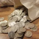 bag of mercury dimes