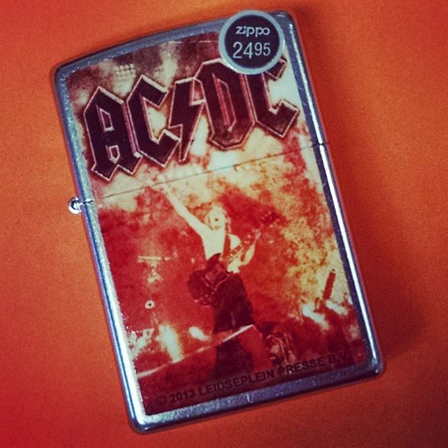 Zippo Lighter AC DC. Rock and Roll fans can shine the light at the next concert with this rocking Zippo lighter.

#zippo #zippolighters #ac️dc
 #rockandroll #concertlighter