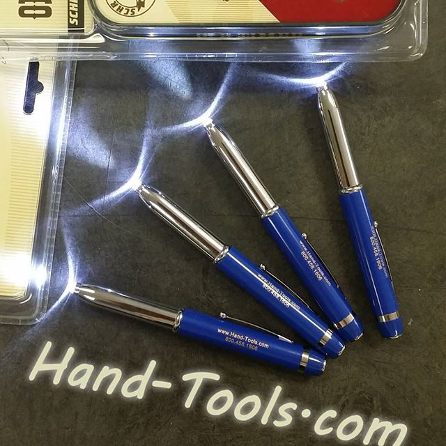 Free LED Flashlight Pen with all orders while supplies last at Hand-Tools.com
#customerappreciation #customerservice #freestuff