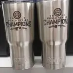 Chicago Cubs 2016 World Champions Engraved RTIC Cup