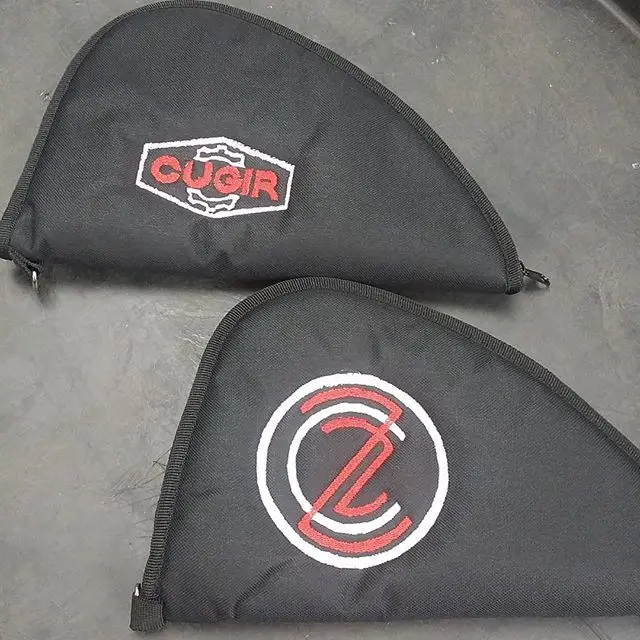 Custom embroidery on pistol cases

#thankyouforyourbusiness #embroidery #customerservice #customembroidery