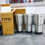 Laser Engraved RTIC Tumblers as gifts
