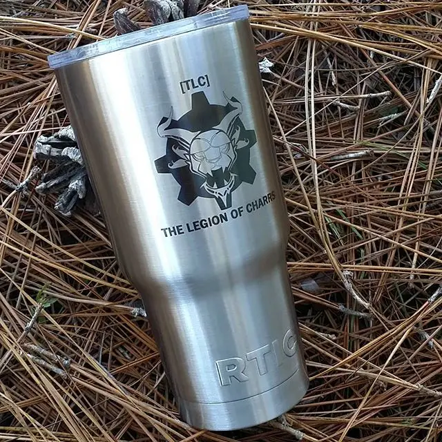 Another epic Tumbler logo laser engraving 
#thankyouforyourbusiness #laserengraving