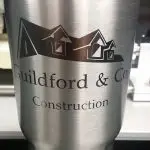 Guildford Construction laser engraving