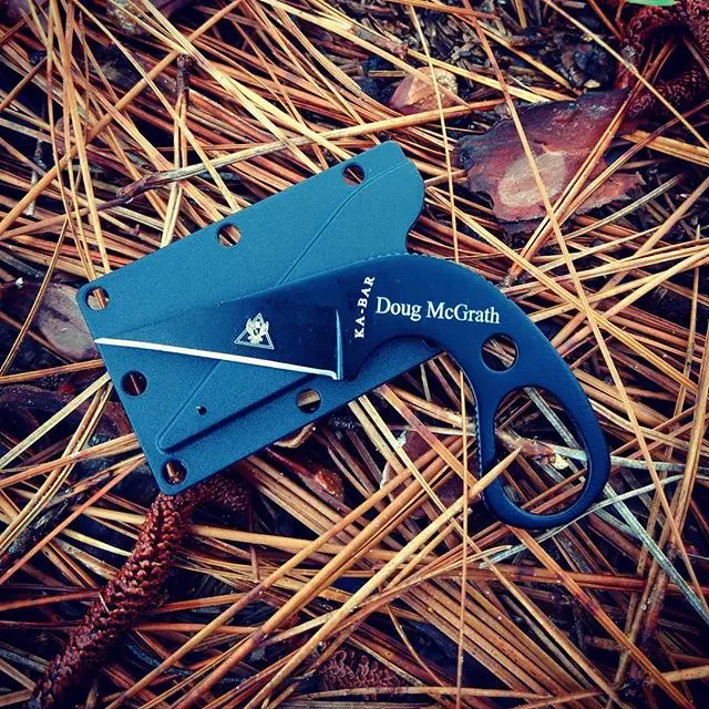 Kabar TDI Last Night KB1478BP.  Personalized engraving done on blade, comes with hard kydex sheath. 
#kabar #kabarknives #personalizedengraving #kb1478bp