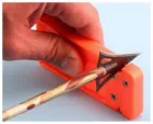 AccuSharp 013 Broadhead Sharpener & Wrench 2 34 & 5 Blade Sharpener