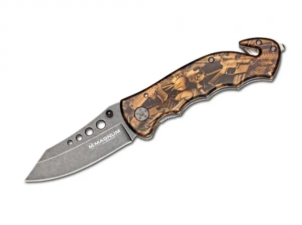 Boker Magnum Bronze Rescue knives 01LG288