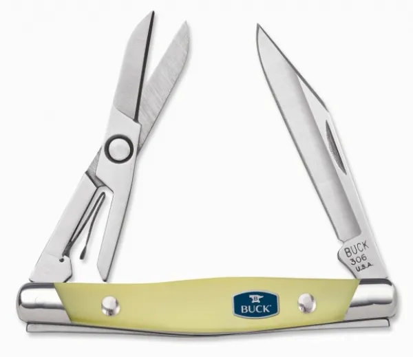 Buck 3635 Duet Classic Yellow Knife 0306YWM
