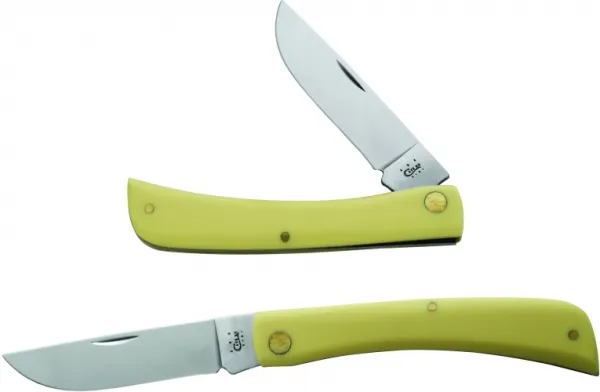 Case 3138 Cs Yellow Syn Sod Buster Knives 038
