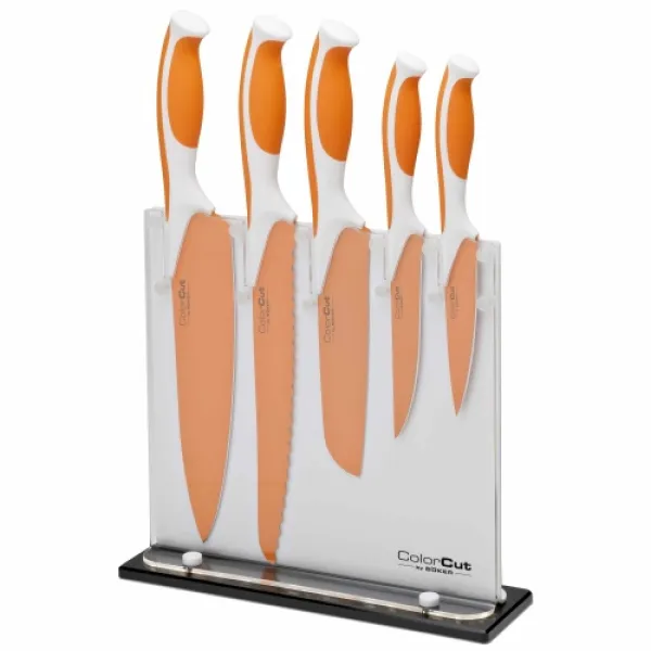 Boker Colorcut Block Set Apricot knives 03CT321