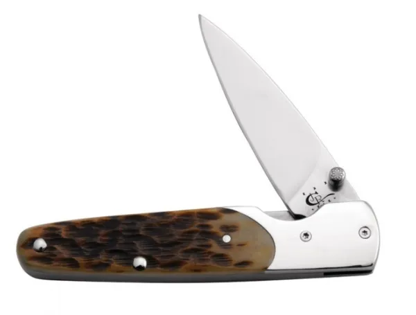 Case 05124 Antique Slimlock Peachseed Jigged Knife