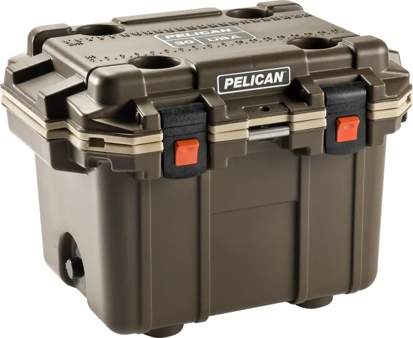 Pelican 30 Qt Elite Brown-tan cases 06744