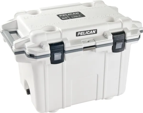 Pelican 50qt White-gray Cooler cases 06745