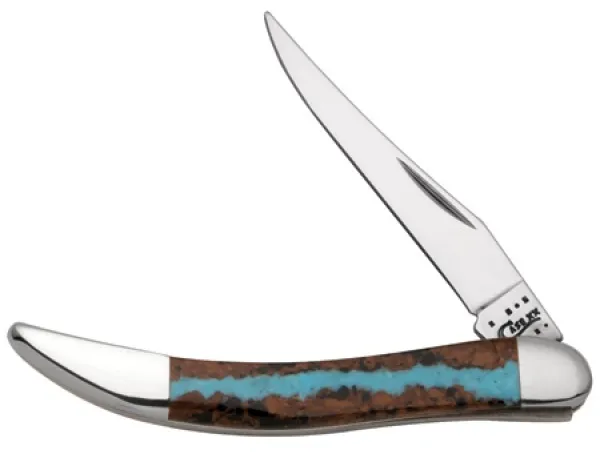 Case Exotic Vein Turquoise Sm Tx Tp Knives 07261