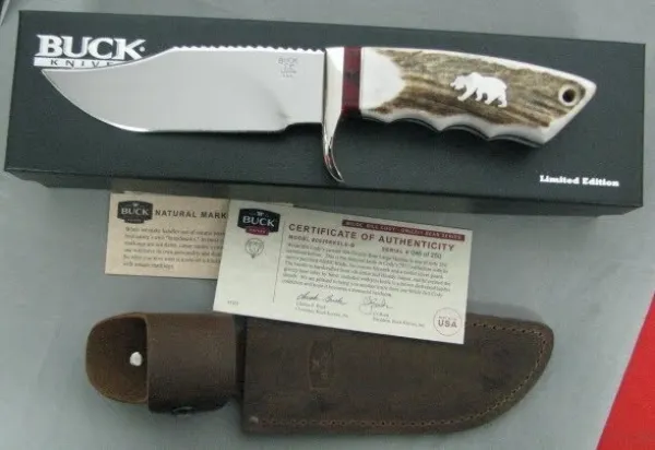 Buck 0926EKSLE Limited Edition Grizzly Bearh Hunter Knife