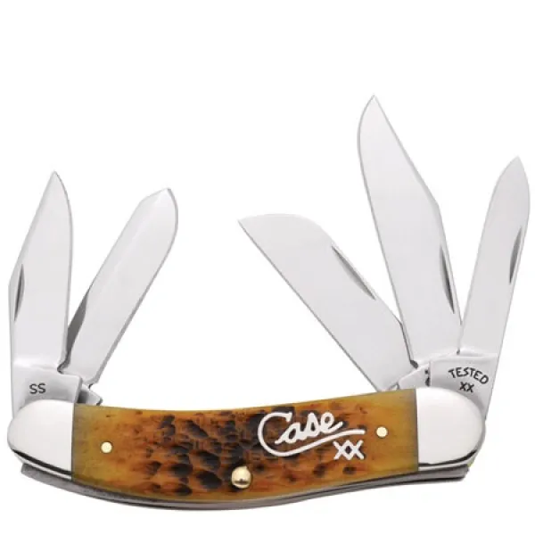 Case 10130 Sowbelly Goldenrod 5 Blade Knife