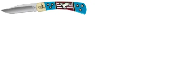 Buck 11252 Let Freedom Ring Huntr knives 101YISLE