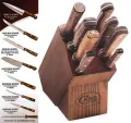 Case 9 PC CUTLERY BLOCK & KNIFE SET - 10249