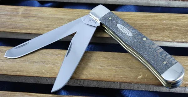 Case Ss Gray Sycamore Trapper Knives 10290