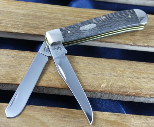 Case Gray Sycamore Mini Trapper Knives 10294