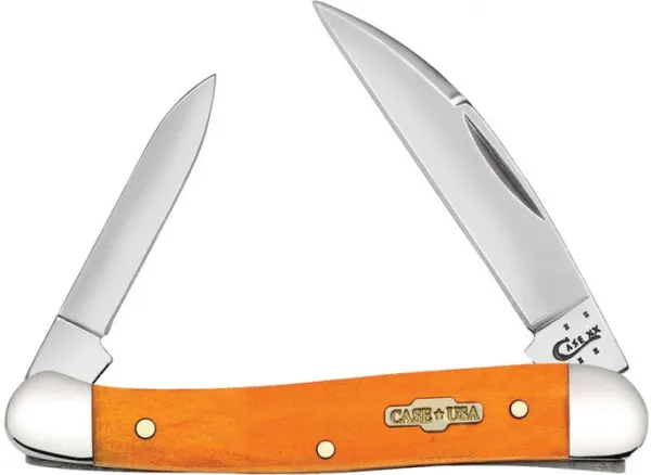 Case Sm Persim Orng Bn Mini Cpprhd Knives 10315