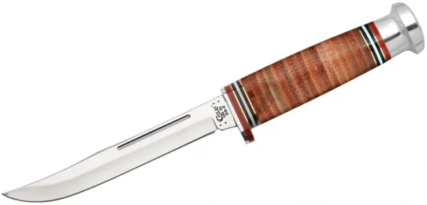 Case 9 1-2 Fix Hunt Leath Mushrm Knives 10344