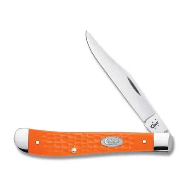 Case Orange Sparxx Slimline Trapper Knives 10471