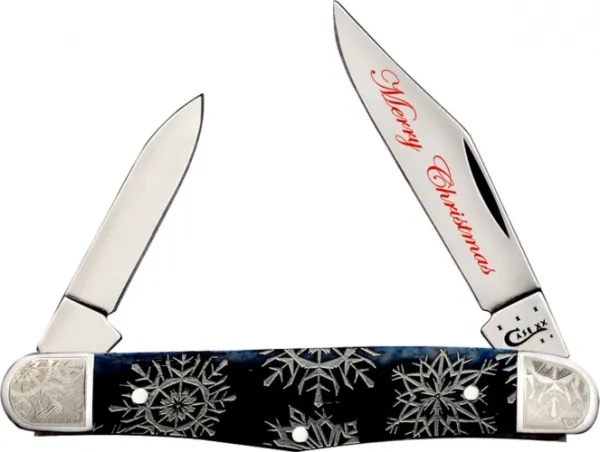 Case Smooth Bl Bone Half Whittler Knives 10547