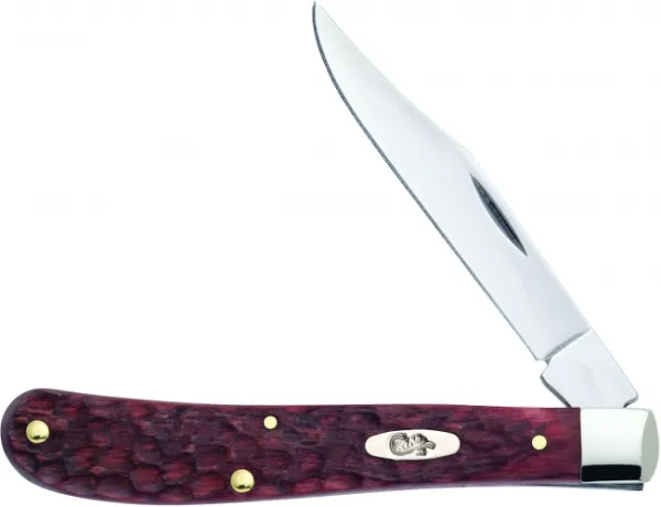 Case Jigged Rosewood Slimline Trap Knives 1055