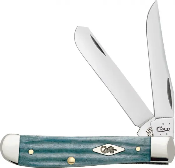 Case 2nd Cut Gray Bn Mini Trapper Knives 10671
