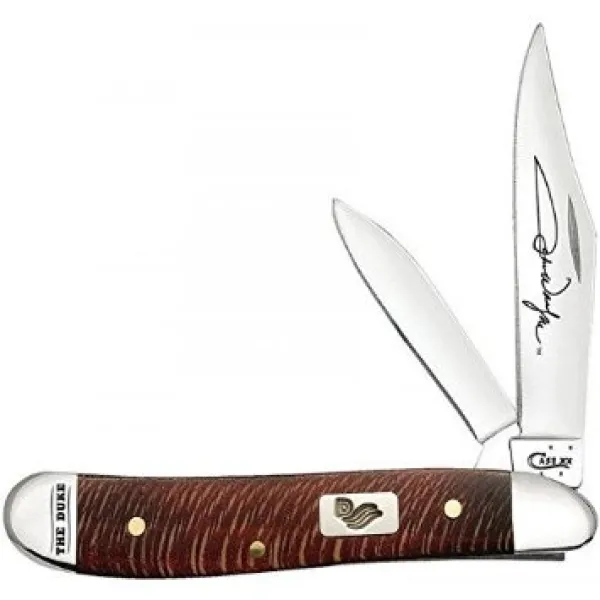 Case Jw-sm Red Syc Wood Peanut Knives 10693