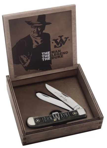 Case Jw Sm Nat Trapper -wood Box Knives 10701