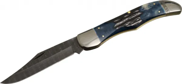 Case Med Bl Damascus Folding Hunter Knives 10838
