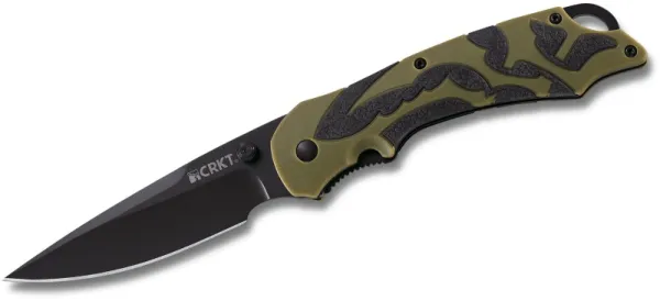 Columbia River Moxie Green-black Knives 1101